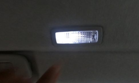 LEDのルームランプ